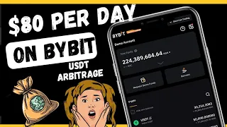 Earn $80 Daily On Bybit Using This Arbitrage Strategy, Trade $8 Profits Every 10 Minutes (Tutorial)