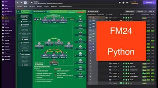 FM24 player recruitment using python
