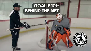 Goalie 101: How to play shooters behind the net - Tips & Tricks