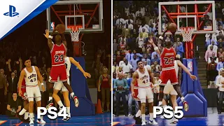 NBA 2K23 (PS4 vs PS5) JORDAN CHALLENGE "THE SHOT" [NEXT GEN 4K ULTRA HD]