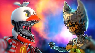 Bendy And The Ink Machine vs FNaF McDonald's Chica