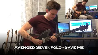 Avenged Sevenfold - Save Me (Guitar Cover + All Solos) / 2000 Subscriber special!