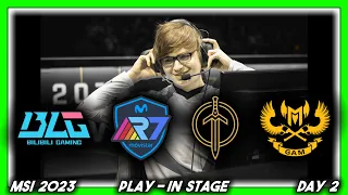 BIN BONG (MSI 2023 CoStreams | Play-In Stage | Day 2: BLG vs R7 — GG vs GAM)