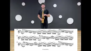 Paganini - Caprice No. 1 for Alto Sax. | Victor Orts