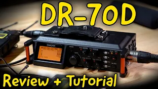 A Cheap and Capable Field Recorder | Tascam DR-70D Review + Tutorial