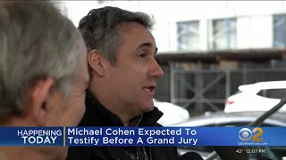 Michael Cohen expected to testify before Manhattan grand jury