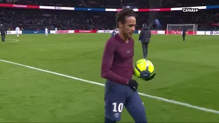 Extrait - Neymar Jr agacé malgré son quadruplé contre Dijon - 17/01/18 -