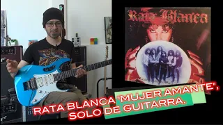 CALCANDO SOLOS - Episodio 22: MUJER AMANTE (Rata Blanca/Walter Giardino)