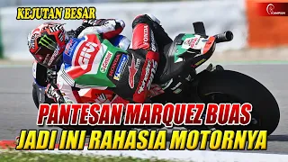 DILUAR DUGAAN💥ALEX RINS LEBIH COCOK TUNGGANGI RC213V TERBARU😎GANTI KURSI DENGAN MARQUEZ DI COTA😱