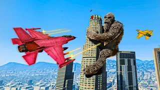 NUEVO MINIJUEGO INCREIBLE! KING KONG ATACA A LOS SANTOS!! - GTA 5 ONLINE