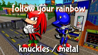 srb2 oldc: follow your rainbow speedrun [knuckles, metal] - 1:16.48/ 54.22