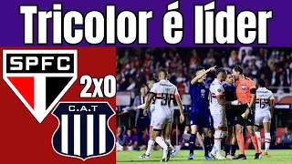 São Paulo de Zubeldía vence o Talleres e termina como líder do grupo