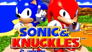 Олдскульные посиделки. Sonic & Knuckles. Играем за супер Наклза !