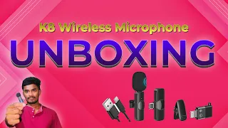 K8 Wireless Microphone || With Noise Cancellation | | Unboxing #youtuberecommendations