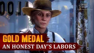 Red Dead Redemption 2 - Mission #99 - An Honest Day's Labors [Gold Medal]