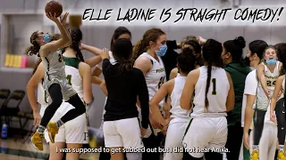 Elle Ladine Mic'd Up is STRAIGHT COMEDY!