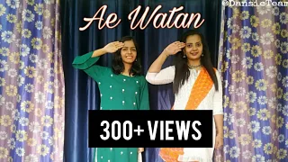 Ae Watan | Dance | Harmonium | Song Cover | Dansic Team | Raazi | Republic  Day  | Sanika | Neeta