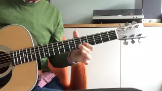 Nobody Knows You When You're Down And Out - Eric Clapton Solo Tutorial