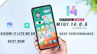 STABLE MIUI 14.0.5 for Xiaomi 11 Lite NE 5G Review, Best Performance, All MIUI 14 Features 😍