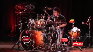 Eloy Casagrande drum solo at 2011 Paiste Day LA