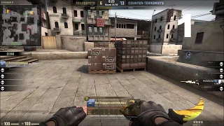 1v5 ACE CLUTCH! My best play (CSGO Dust 2) Master Guardian