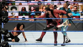 Bayley, Bianca Belair, Cesaro & Seth Rollins Segment, WWE SmackDown 06.25.21