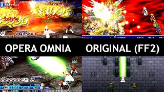 Minwu Trailer Animations Comparison | Dissidia Final Fantasy: Opera Omnia & Final Fantasy II