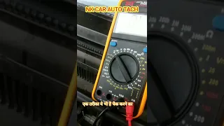 how to oxygen sensor test with multimeter #oxygen #multimeter #test#shots#car #trending#viralshorts