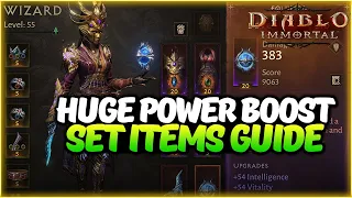 🚀GET POWERFUL🚀Best Set Items! Full Breakdown & Locations | Diablo Immortal Guide