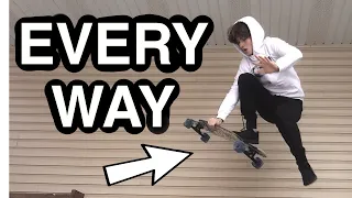 EVERY WAY TO MOUNT A LONGBOARD (OR SKATEBOARD)