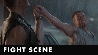 UNIVERSAL SOLDIER - Final Fight Scene - Starring Jean-Claude Van Damme and Dolph Lundgren