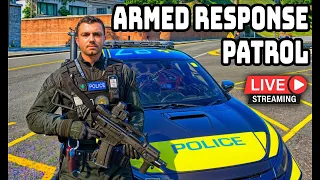 Armed Response Patrol | 🚨 UK Police🚨| GTA V RP | 🚓 Unique RP 🚓