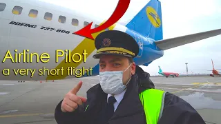 A Flight With an Airline Pilot. Preflight Briefing. Hotel Overnight. Butter Landings B737 [HD]