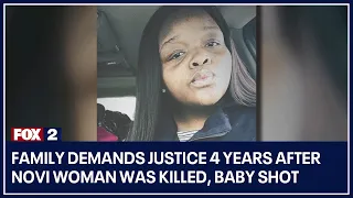 Family demands justice 4 years after Novi woman was killed, baby shot
