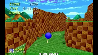 Sonic Robo Blast 2: Unlock Super Sonic in 0:00:59 real time