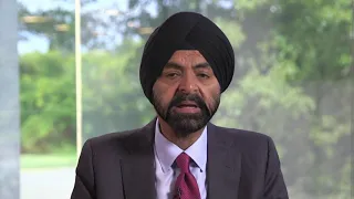 ICC Chair Ajay Banga at the SDG Business Forum, 2021