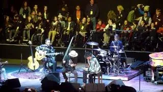 Pearl Jam w/ Neil Young performing "Throw Your Hatred Down" live @ the Bridge School 10/26/2014