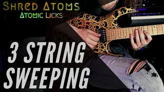 Atomic Licks #2 | 3 String Sweeping
