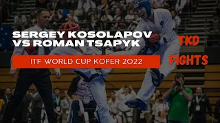 Sergey Kosolapov (UZB) vs Roman Tsapyk (UKR) -63 kg | ITF World Cup 2022