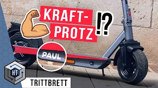 Trittbrett PAUL - Stärkster Touren E-Scooter im großen Test (REVIEW)
