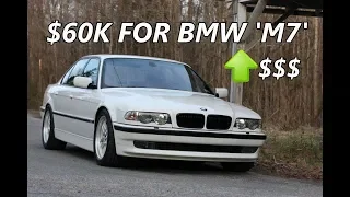 Is the E38 BMW 7 Series Rising in Value? - Bring a Trailer Auction Prices