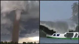 Angry mother nature caught on camera! Scary & extremely terrifying