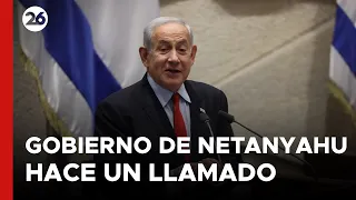 El Gobierno de Netanyahu hace un llamado a "las naciones del mundo civilizado"