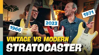 Fender Stratocaster - VINTAGE vs CUSTOM SHOP