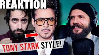 So sieht man aus wie Iron Man! Tony Stark Bart Tutorial | Simon Kommentiert