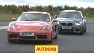 Porsche 718 Cayman S vs BMW M2 | Track Shootout  | Autocar