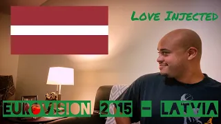 EUROVISION 2015 LATVIA REACTION - 6th place “Love Injected” Aminata
