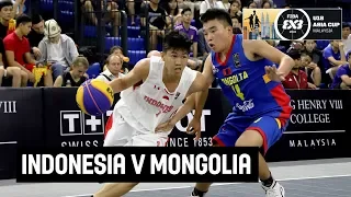 Indonesia v Mongolia - Full Game - FIBA 3x3 U18 Asia Cup 2018