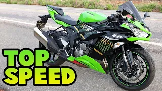 TOP SPEED KAWASAKI ZX-6R 2020