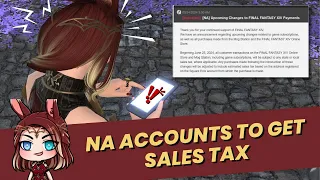 FFXIV: North America Payment Changes - Sales Tax Applicable